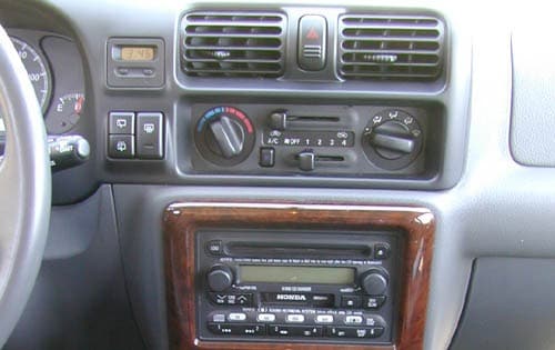 2000 Honda Passport Center Console