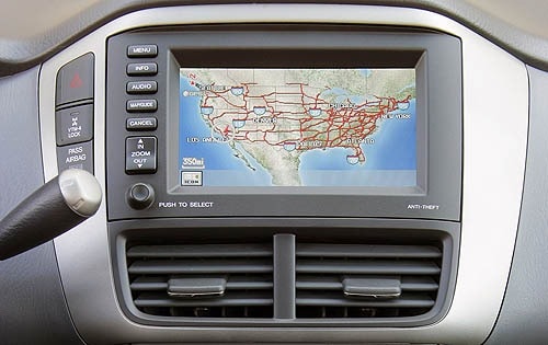 2008 Honda Pilot EX-L with Navi Center Console