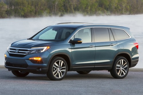 2016 Honda Pilot Elite 4dr SUV Exterior Shown