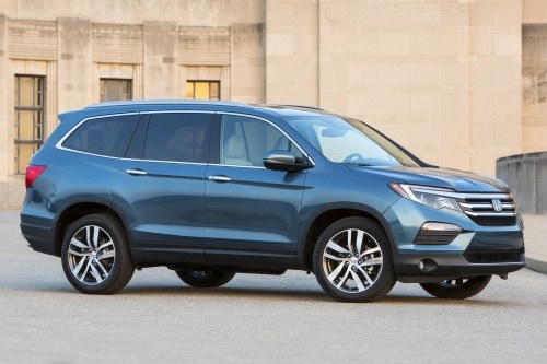 2016 Honda Pilot Elite 4dr SUV Exterior Shown