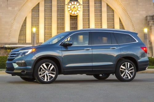 2016 Honda Pilot Elite 4dr SUV Exterior Shown