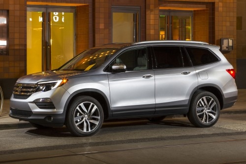 2016 Honda Pilot Elite 4dr SUV Exterior Shown