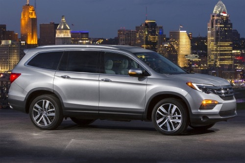 2016 Honda Pilot Elite 4dr SUV Exterior Shown
