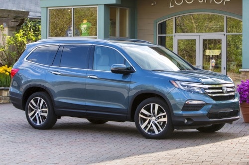 2016 Honda Pilot Elite 4dr SUV Exterior Shown