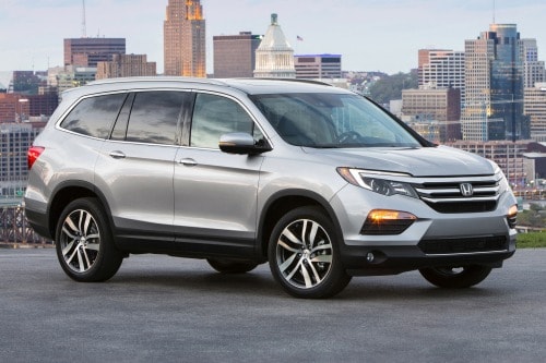 2016 Honda Pilot Elite 4dr SUV Exterior Shown