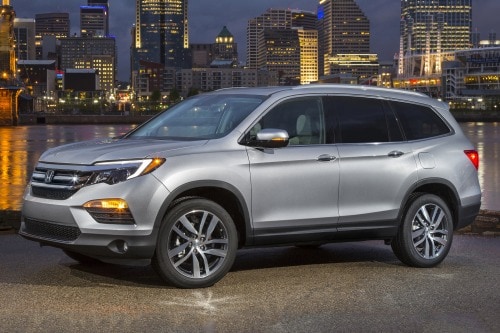 2016 Honda Pilot Elite 4dr SUV Exterior Shown
