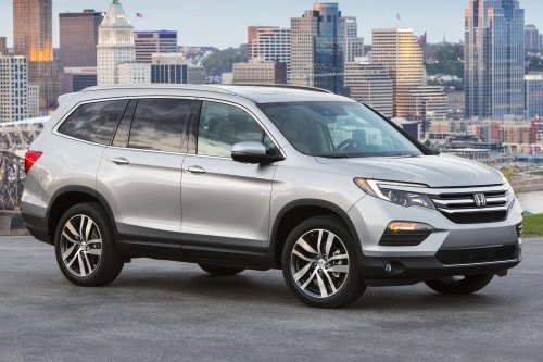 2016 Honda Pilot Elite 4dr SUV Exterior Shown