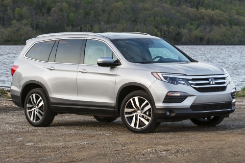 2016 Honda Pilot Elite 4dr SUV Exterior Shown