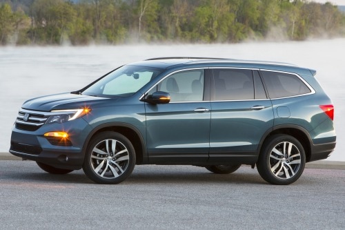 2016 Honda Pilot Elite 4dr SUV Exterior Shown