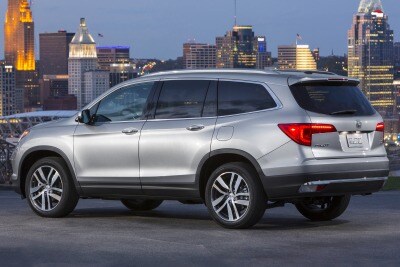 Used 2016 Honda Pilot Ex L W Sensing Suv Review Ratings 2016 Honda Pilot Elite 4dr Suv Rear Shown