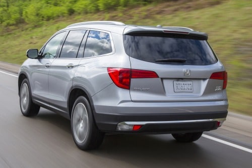 2016 Honda Pilot Elite 4dr SUV Rear Shown