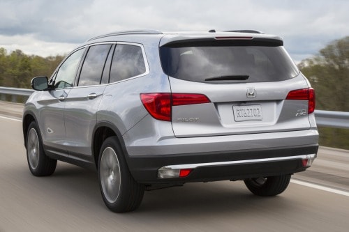 2016 Honda Pilot Elite 4dr SUV Rear Shown