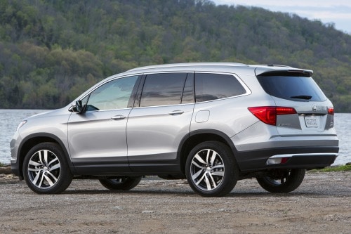 2016 Honda Pilot Elite 4dr SUV Rear Shown