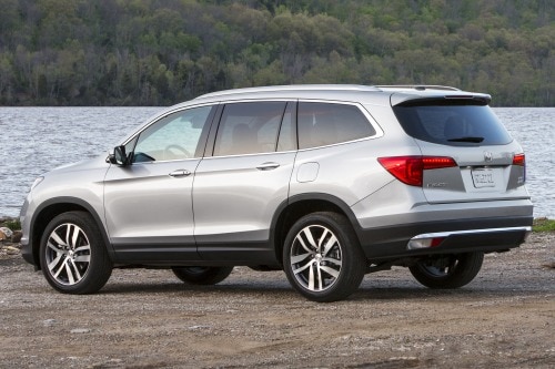 2016 Honda Pilot Elite 4dr SUV Rear Shown