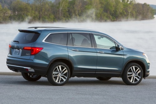 2016 Honda Pilot Elite 4dr SUV Rear Shown