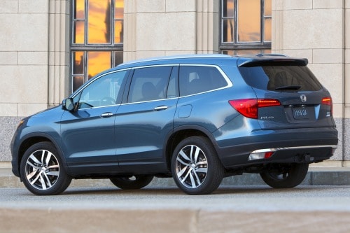2016 Honda Pilot Elite 4dr SUV Rear Shown