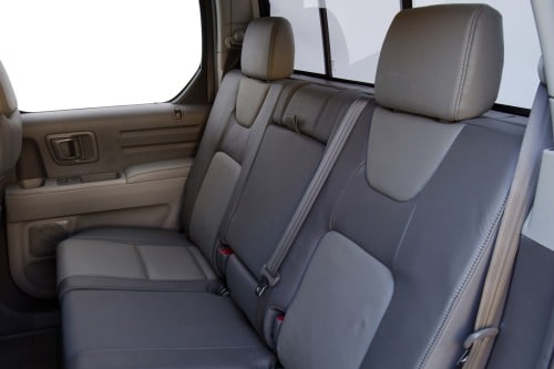 2008 Honda Ridgeline RTL Crew Cab Pickup Rear Interior