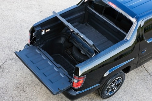 2012 Honda Ridgeline Sport Crew Cab Pickup Cargo Area