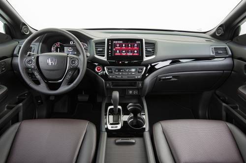 2017 Honda Ridgeline Black Edition Crew Cab Pickup Dashboard