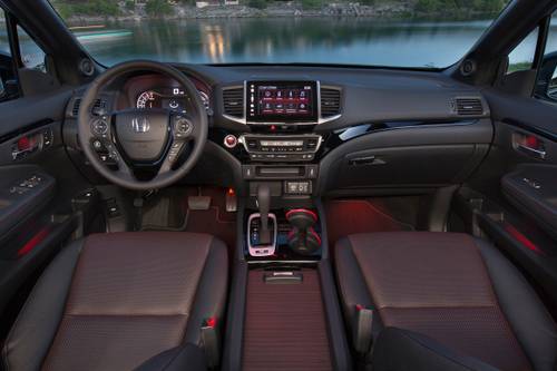 2017 Honda Ridgeline Black Edition Crew Cab Pickup Dashboard