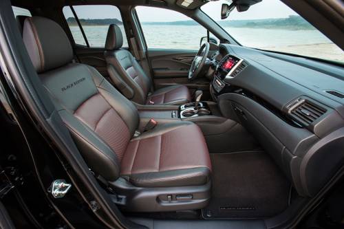 2017 Honda Ridgeline Black Edition Crew Cab Pickup Interior