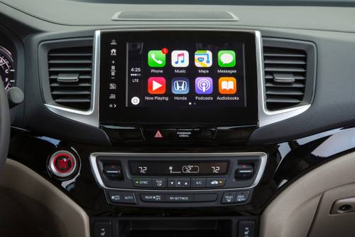 2017 Honda Ridgeline RTL-E Crew Cab Pickup Center Console