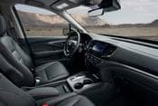 Honda Ridgeline RTL-E Crew Cab Pickup Interior Detail Shown