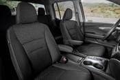 Honda Ridgeline Sport Crew Cab Pickup Interior Detail. HPD Package Shown.