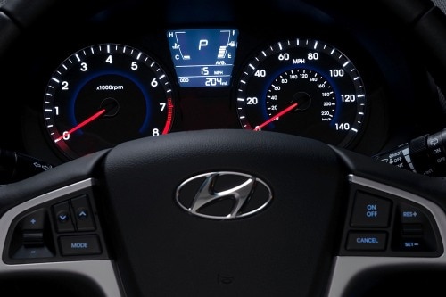2013 Hyundai Accent GS 4dr Hatchback Gauge Cluster