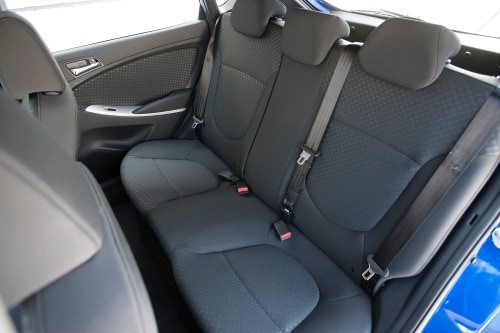 2013 Hyundai Accent GS 4dr Hatchback Rear Interior
