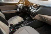 Hyundai Accent Limited Sedan Interior Shown
