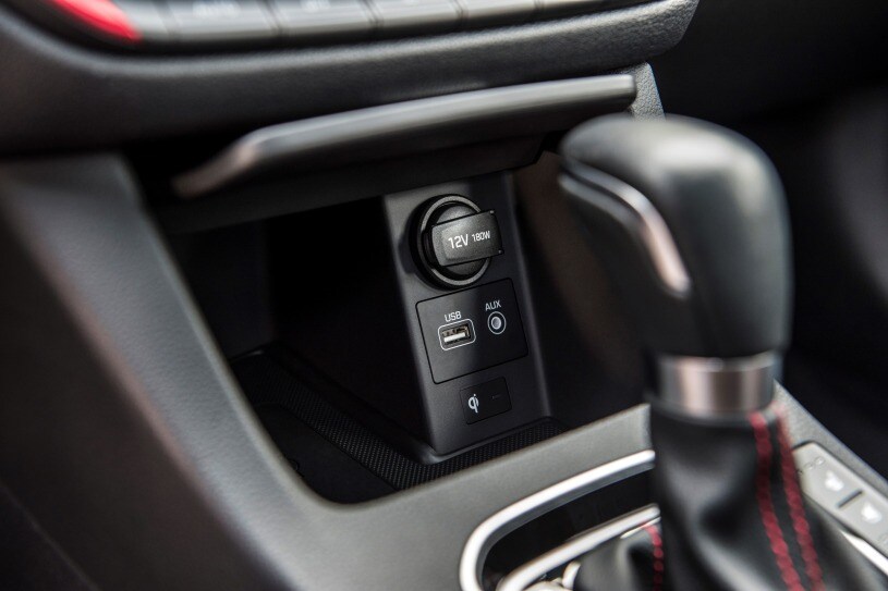 2018 Hyundai Elantra GT Sport 4dr Hatchback Power Point, USB and Aux Jack Connections