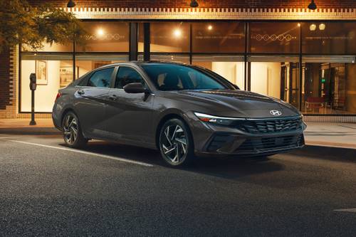 2024 Hyundai Elantra Hybrid Limited Sedan Exterior Shown