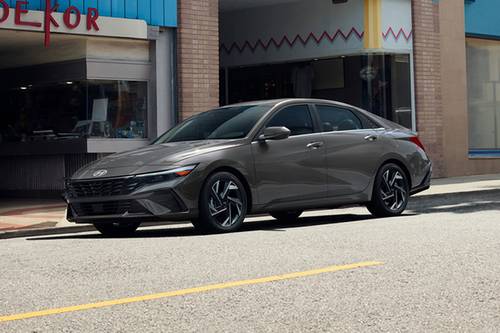 2024 Hyundai Elantra Hybrid Limited Sedan Exterior Shown