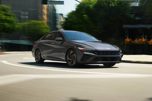 2024 Hyundai Elantra Hybrid Limited Sedan Exterior Shown