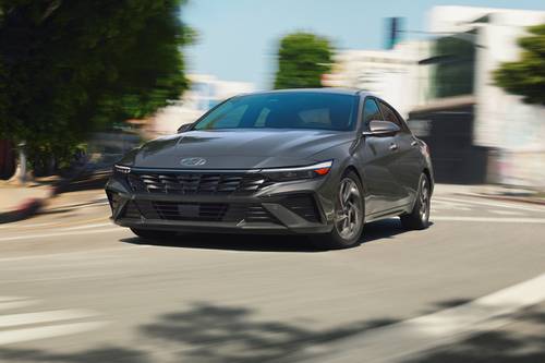 2024 Hyundai Elantra Hybrid Limited Sedan Exterior Shown