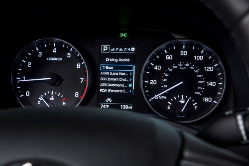 2017 Hyundai Elantra Limited Sedan Gauge Cluster