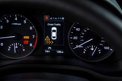 2017 Hyundai Elantra Limited Sedan Gauge Cluster