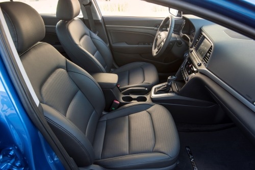 2017 Hyundai Elantra Limited Sedan Interior Shown