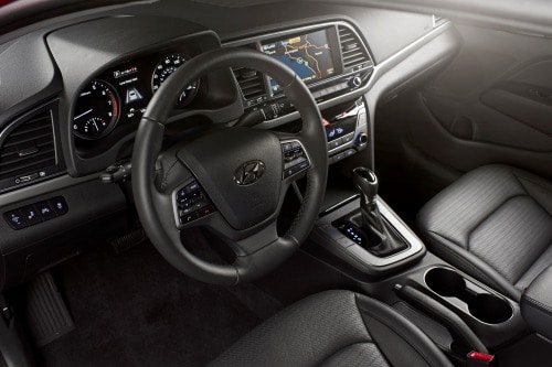 2017 Hyundai Elantra Limited Sedan Interior