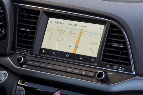 2017 Hyundai Elantra Limited Sedan Navigation System