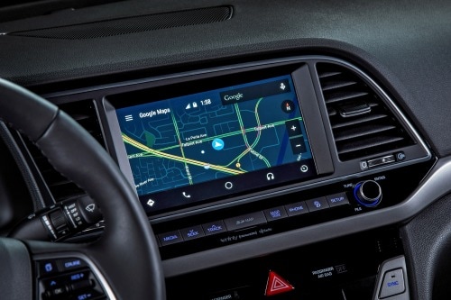 2017 Hyundai Elantra Limited Sedan Navigation System
