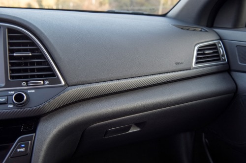 2017 Hyundai Elantra Sport Sedan Interior Detail