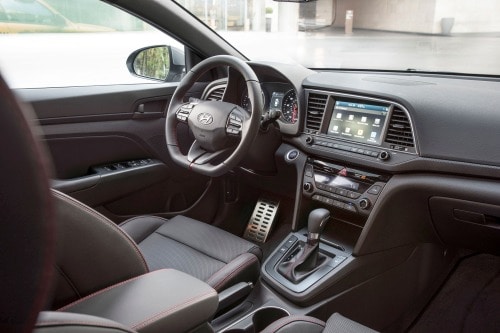 2017 Hyundai Elantra Sport Sedan Interior