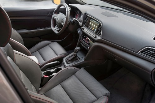 2017 Hyundai Elantra Sport Sedan Interior