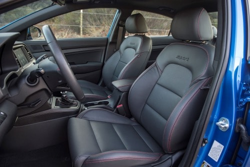 2017 Hyundai Elantra Sport Sedan Interior