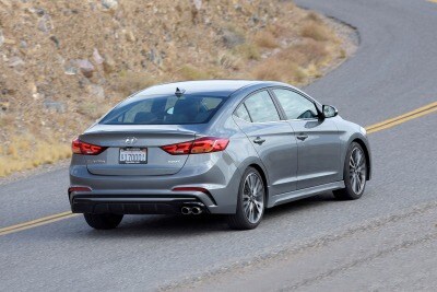 Used 2017 Hyundai Elantra Sport Sedan Review Ratings Edmunds 2017 Hyundai Elantra Sport Sedan Exterior