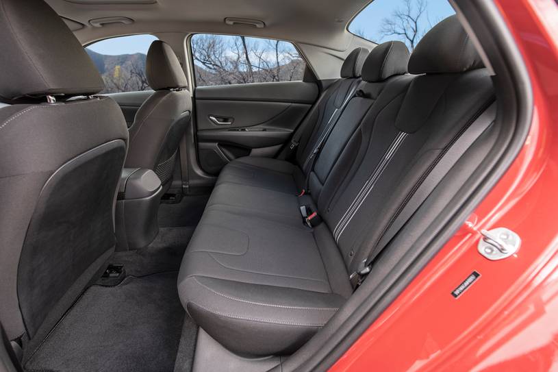 Hyundai Elantra Limited Sedan Rear Interior