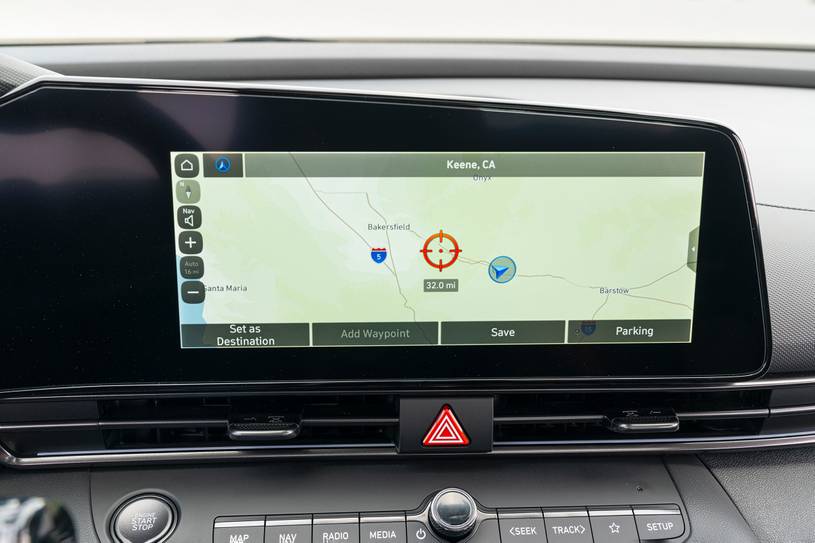 2022 Hyundai Elantra N Sedan Navigation System