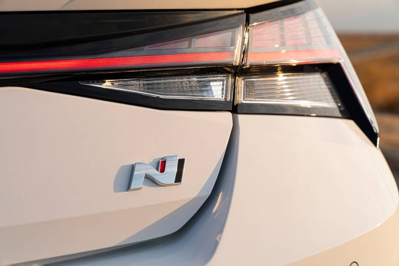 2022 Hyundai Elantra N Sedan Rear Badge